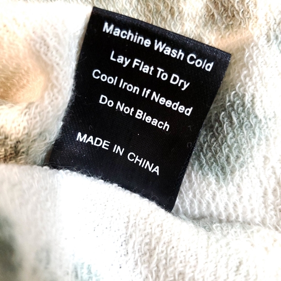 Distressed Tie-Dye Zip-Up Hoodie with Pockets - Picture 3 of 3